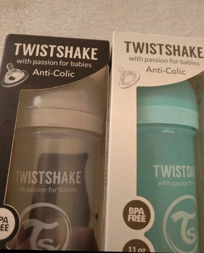 Lot biberons anti colic twistshake 330ml
donne containers - photo numéro 4