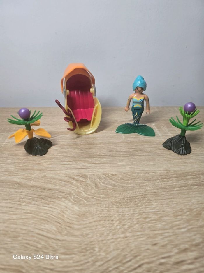 Playmobil Magic - Sirène avec escargot des mers - 70098 - photo numéro 4