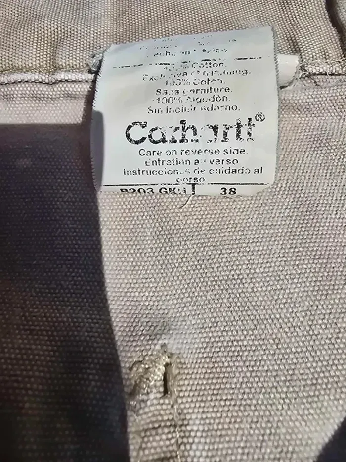 Short Carhartt W38 FR48 Beige Homme Men SHO96 - photo numéro 6