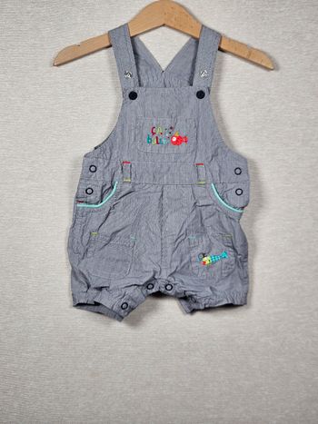 Salopette short orchestra 3 mois 60 cm 