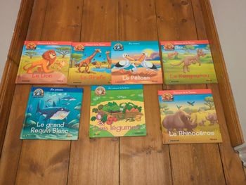 Le monde des animaux altaya rhinocéros légumes requin kangourou pélican girafe