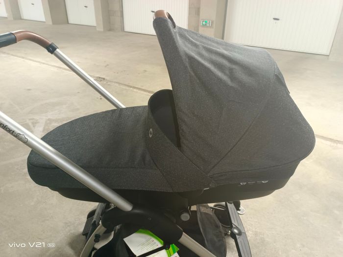 Nacelle bébé confort Amber plus sparking grey