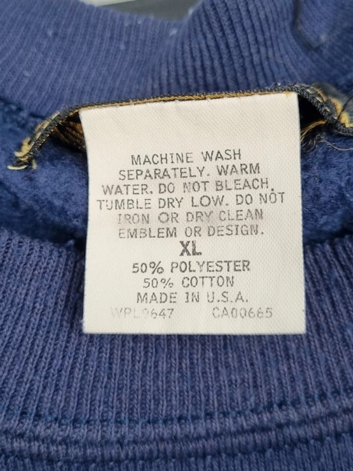 Sweat Eddie Bauer – Bleu marine – Taille XL Hommes (mesures en photos) - photo numéro 6