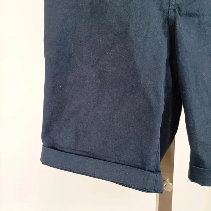 Short bleu marine Jack & Jones coupe regular homme taille S coton stretch été A1347 - photo numéro 5