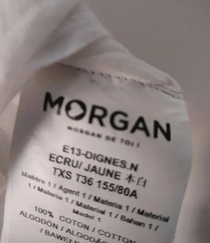 T-shirt oiseaux Morgan XS/36 - photo numéro 4