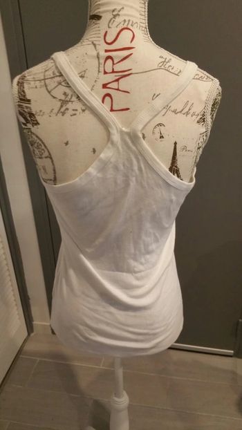 Top blanc taille s marque love ect