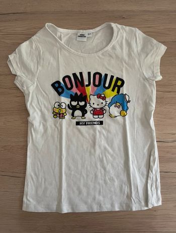 T-shirt manches courtes hello kitty