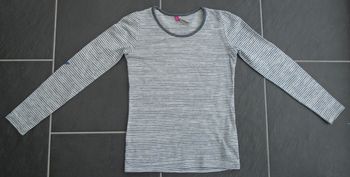 Tee shirt manches longues "étoiles" fille 8 ans