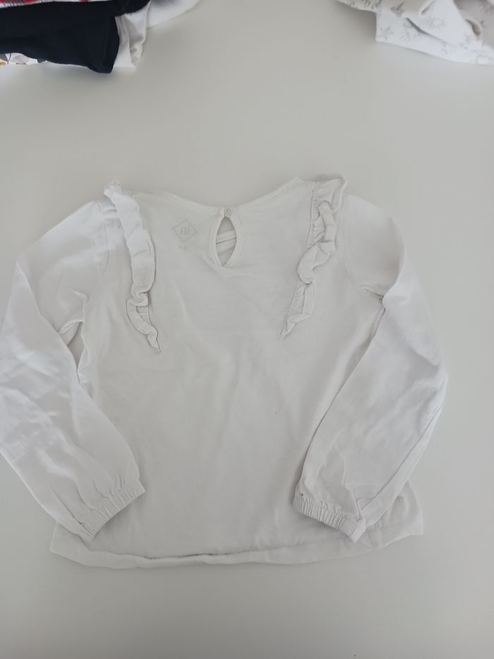 T-shirt tunique manches longues fille - photo numéro 3