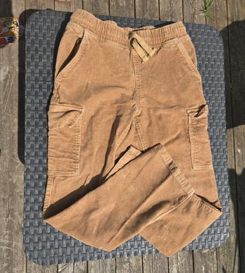 pantalon velour cotelé in extenso taille 14 ans