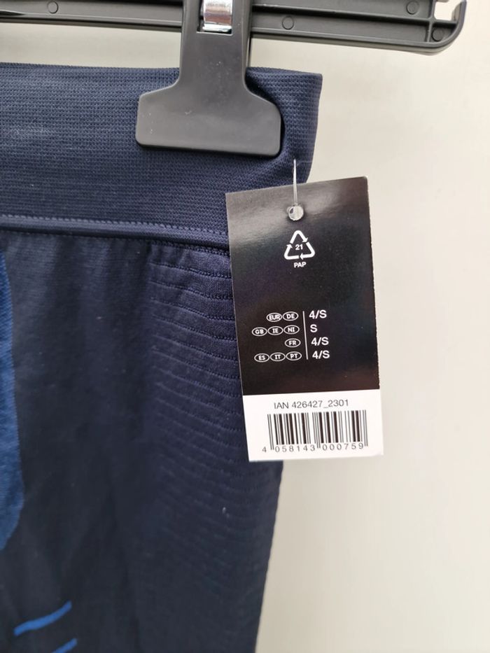 Caleçons Technique Homme Bleu Marine Noir - photo numéro 5
