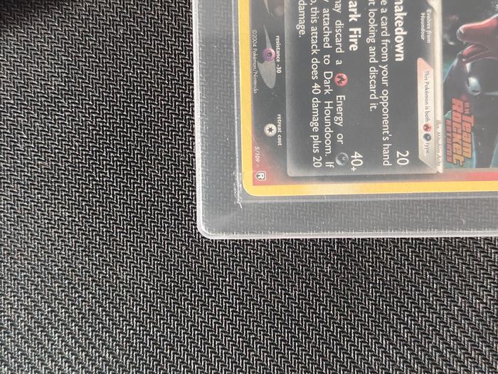 Carte Pokémon Dark Houndoom holo Ex Team Rocket Return STAMP - photo numéro 4
