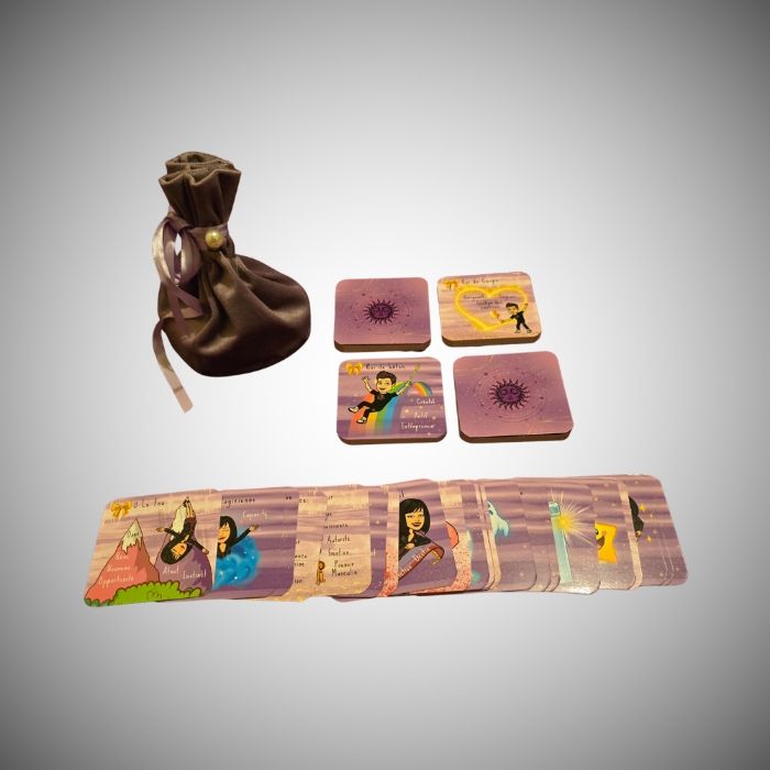 Purple Tarot – Déa Sacrée – Neuf