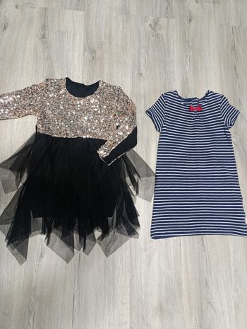Lot de 2 robes fille 6 ans