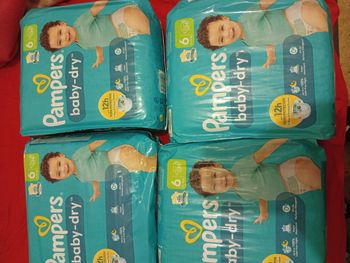 Lot de 4 paquets de couches pampers taille 6 à 35€ vous avez -30% avec le code
ANNIV30
