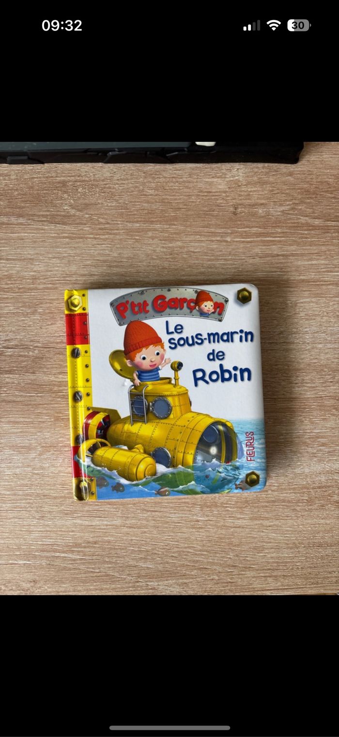 Livre p’tit garçon