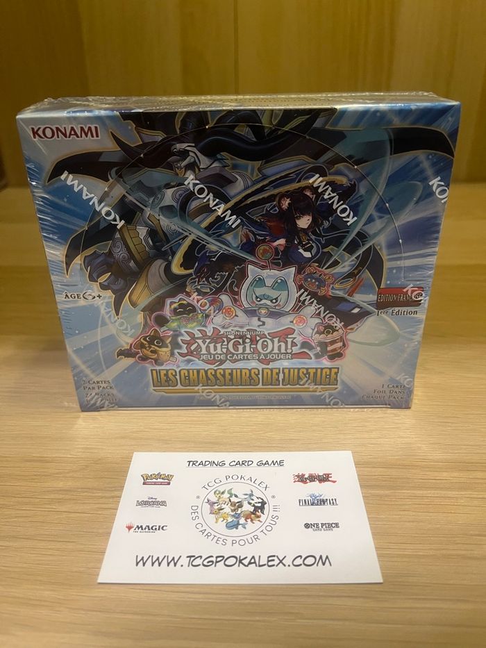 Yugioh ! Display Les chasseurs de justice fr scellé - photo numéro 4