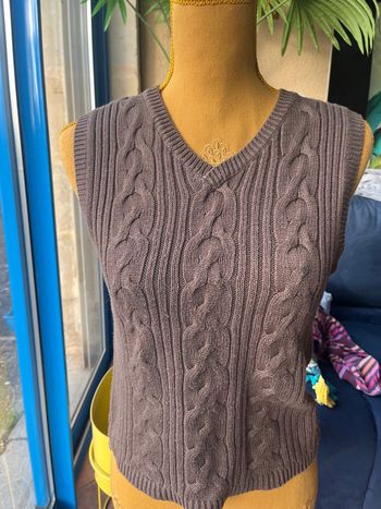 pull sans manche 12 ans