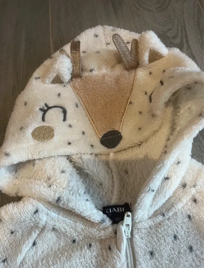 Sur pyjama bébé fille 9 mois Kiabi - photo numéro 2