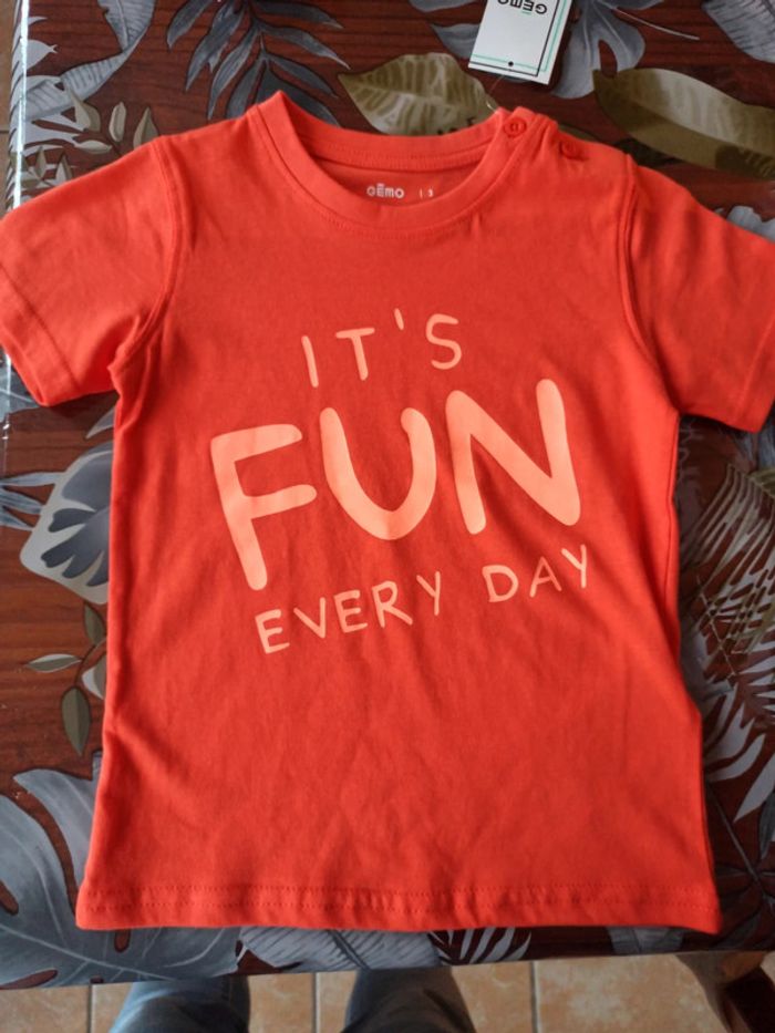 T shirt 3 ans gemo