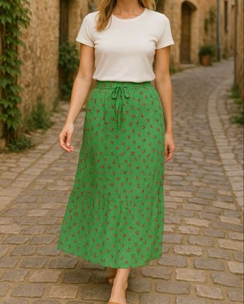 Superbe jupe longue In April 1986 S/M 🌺