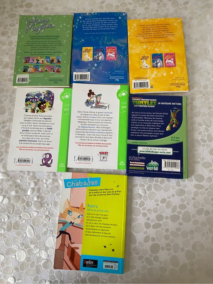 Lot de 7 livres - photo numéro 2