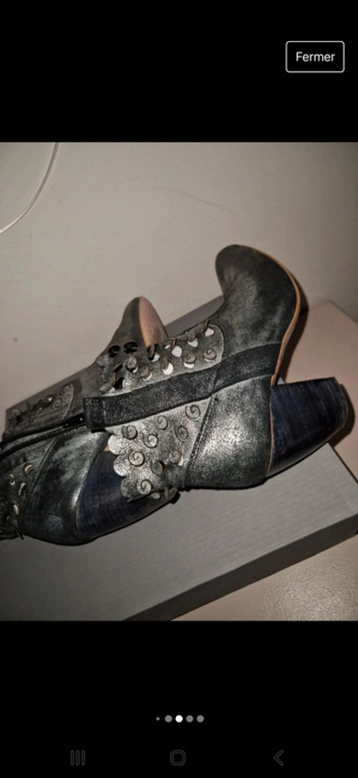 Bottines Rosemetal🩶 - photo numéro 12