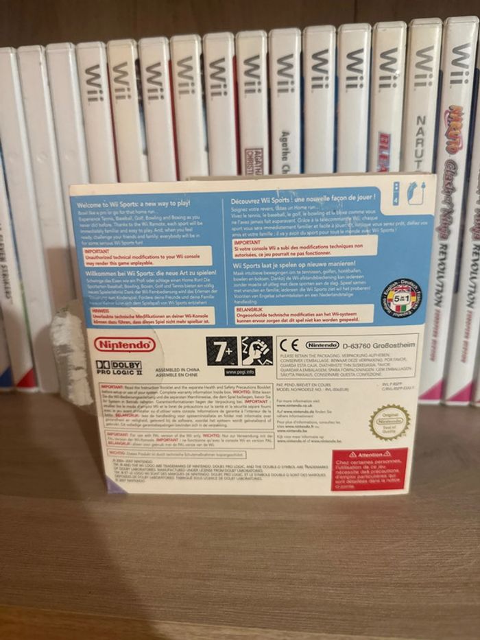 Wii sports jeu Wii pochette - photo numéro 3