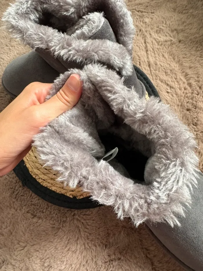 Botte moumoute chaude - taille 38 🌸 - photo numéro 4