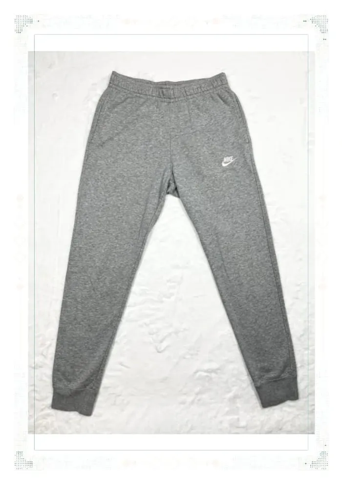 Nike jogging gris femme taille S coton - photo numéro 2