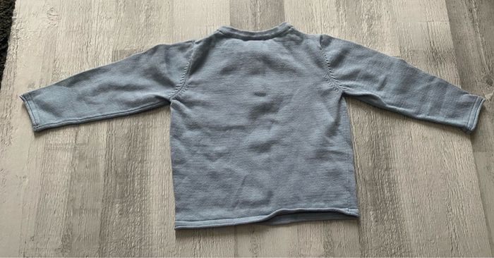 Pull bleu turquoise 3 ans - photo numéro 3
