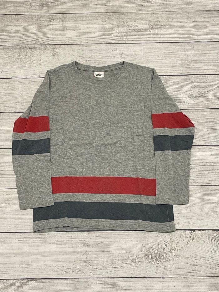 Tape à l’œil - T shirt - Gris, bleu et Rouge - 8 ans