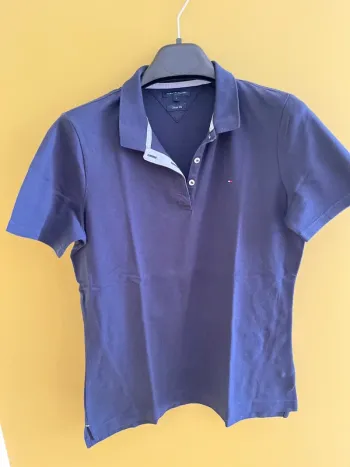 Polo bleu marine Tommy Hilfiger