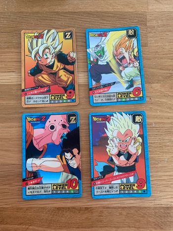 Cartes Dragon Ball Z