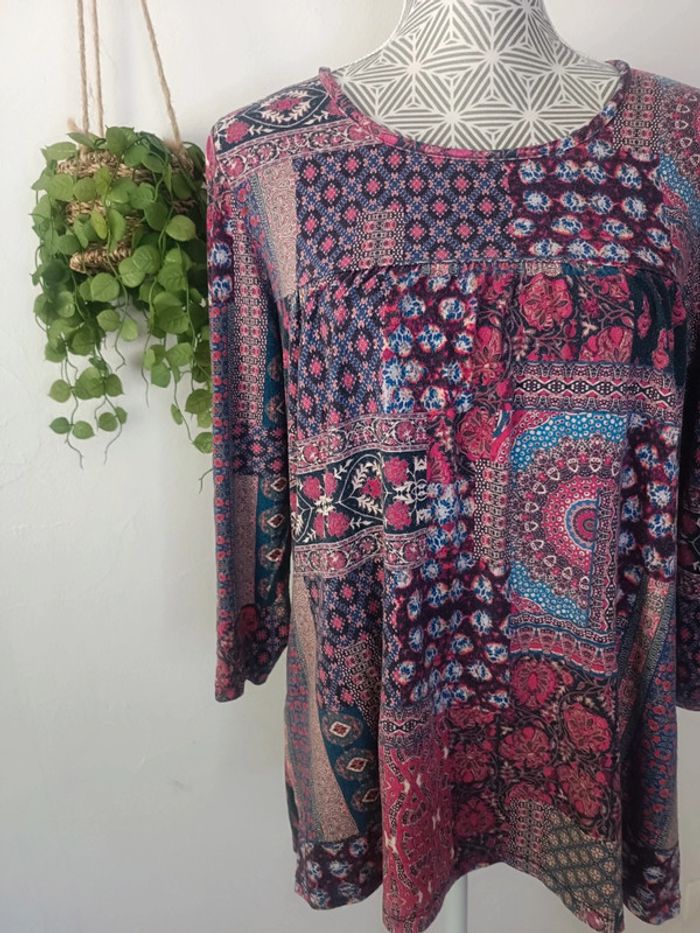 🌸 Haut coloré taille 44 - photo numéro 2