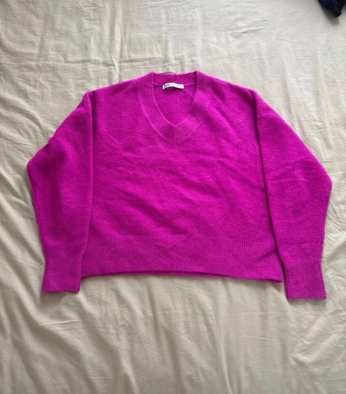 Pull zara rose - photo numéro 1