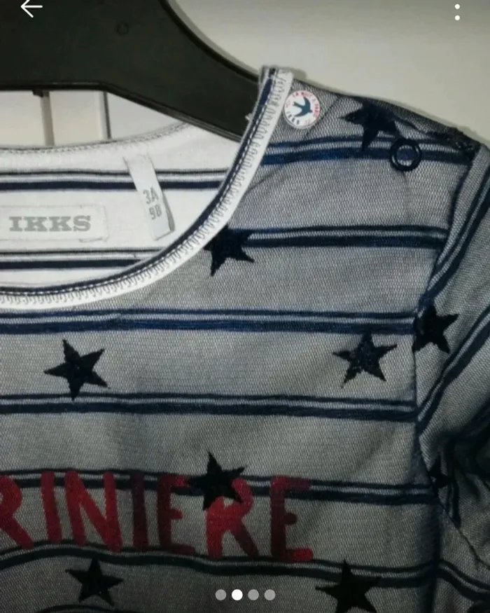 Marinière 3ans " Ikks " - photo numéro 4