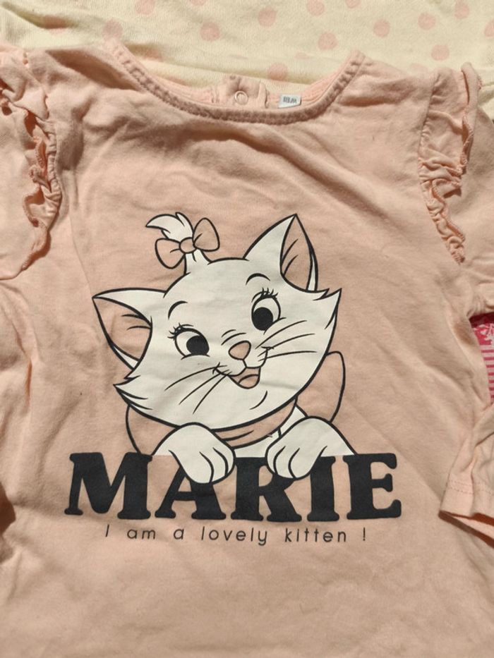 Lot sweat + tee shirt Disney Marie - photo numéro 2