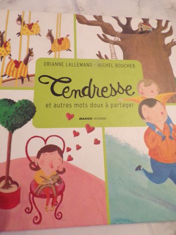 Livre Tendresse et autres mots doux a partager mango jeunesse