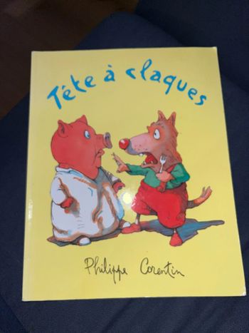 Livre pour enfants tête à claques par Philippe Corentin