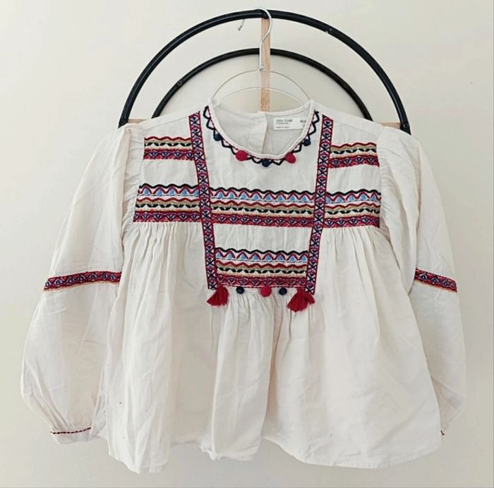 8 ans blouse Zara