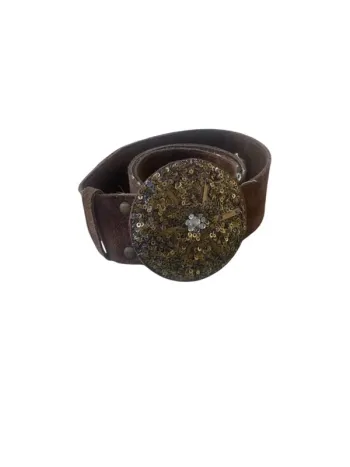 Ceinture en cuir daim Antik Batik taille 90