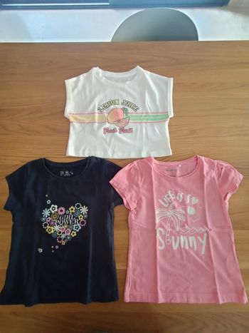 Teeshirts fille 4 ans