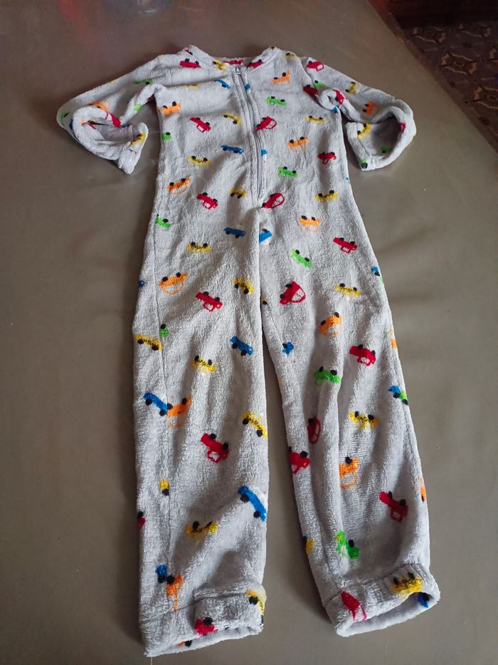 Pyjama une pièce thème voiture