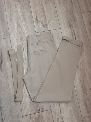 Pantalon carotte beuge