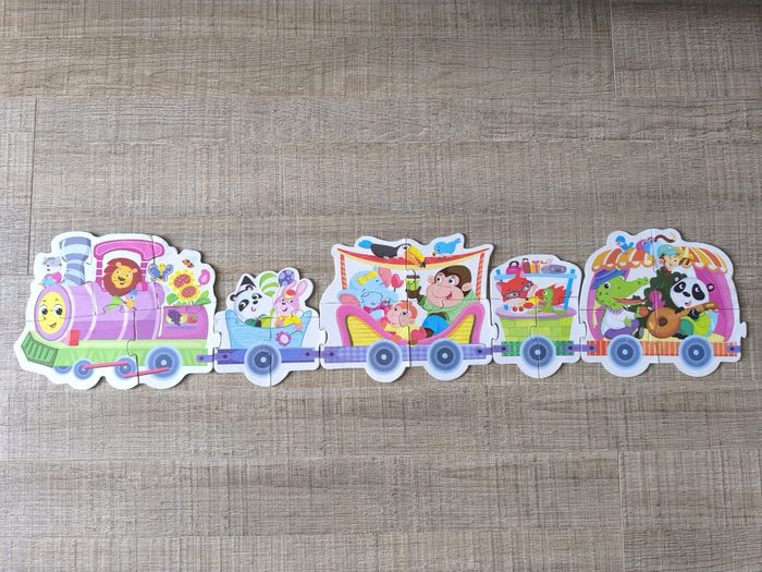 Puzzle 19 pièces le p'tit train - photo numéro 4