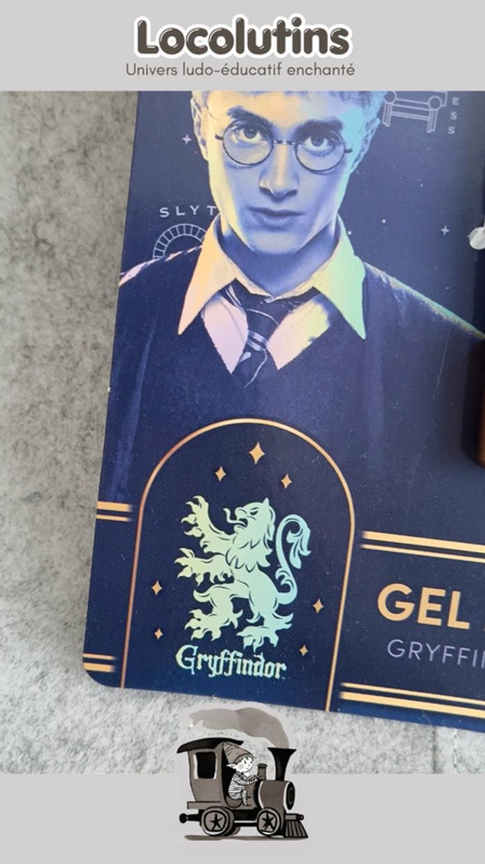 🚂 Stylo gel Harry Potter – Plume dorée Gryffondor - photo numéro 2