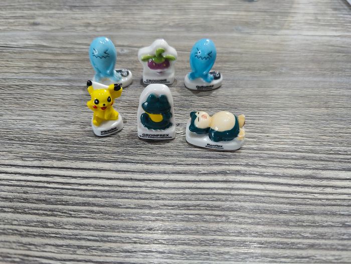 Lot de 6 fèves Pokémon - photo numéro 5