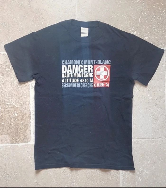 Tee-shirt Noir Chamonix 36 - photo numéro 3