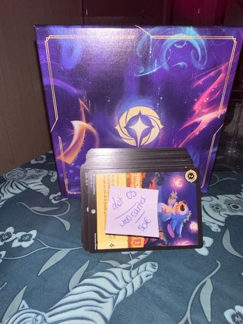 Lot 100 cartes Lorcana 